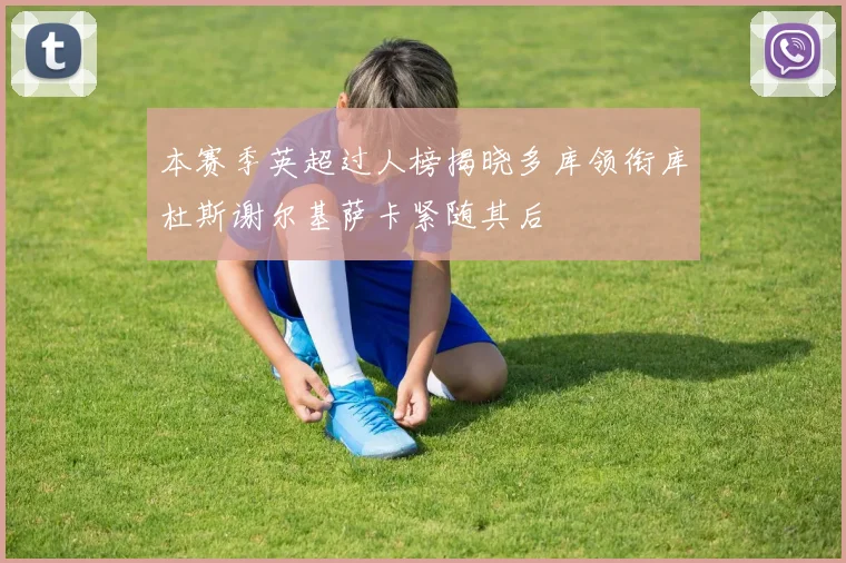 本赛季英超过人榜揭晓多库领衔库杜斯谢尔基萨卡紧随其后