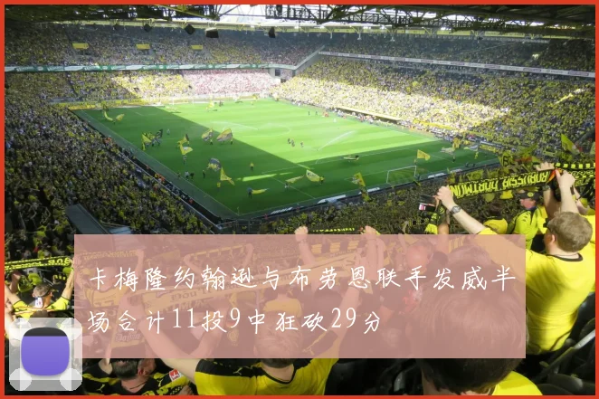 卡梅隆约翰逊与布劳恩联手发威半场合计11投9中狂砍29分